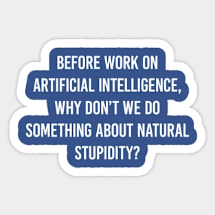 Artificial Intelligence Sticker